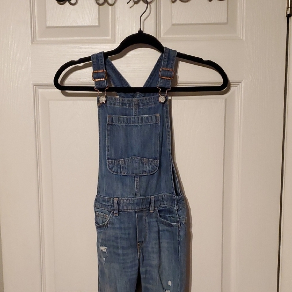 Gap Distressed Overall Size Small 6-7